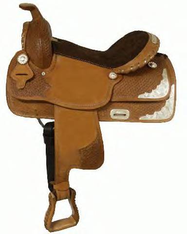 tooled saddle